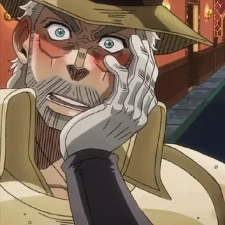 Sticker Джо джо @anime_stickerr - 0