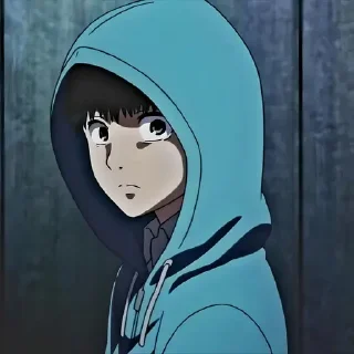 Стикер Токийский гуль @anime_stickerr - 1