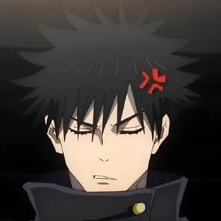 Sticker Мегуми @anime_sticks - 11