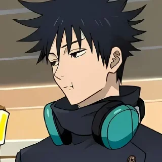 Sticker Мегуми @anime_sticks - 6