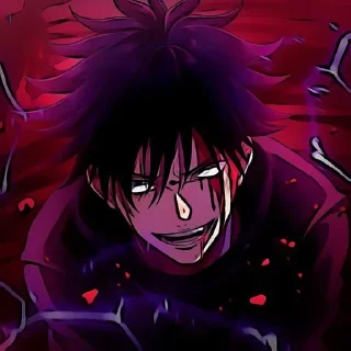 Sticker Мегуми @anime_sticks - 1