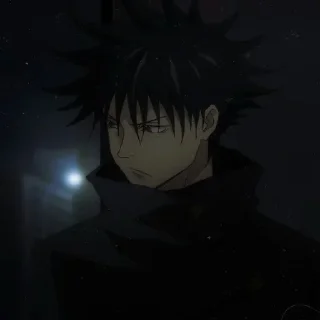 Sticker Мегуми @anime_sticks - 2