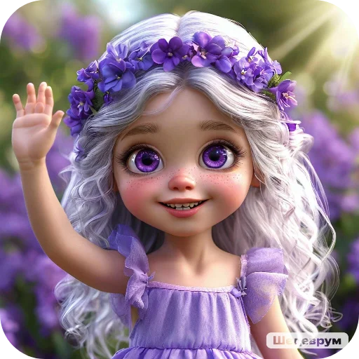 Sticker Fialka128 - 1