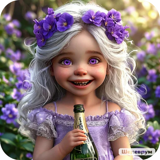 Sticker Fialka128 - 1