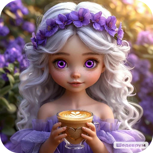 Стикер Fialka128 - 1