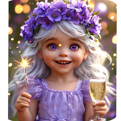 Стикер Fialka128 - 1