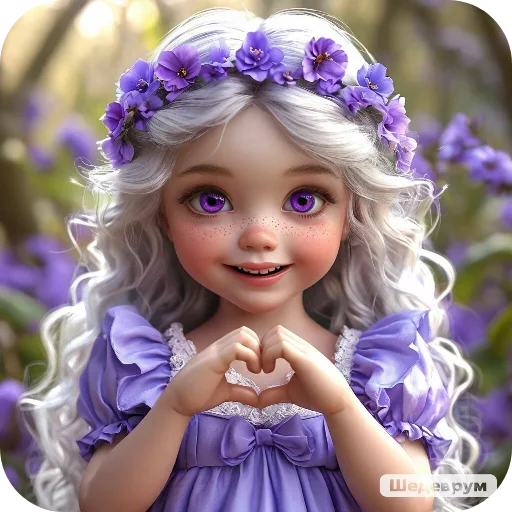 Стикер Fialka128 - 1