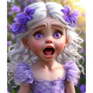 Стикер Фиалка - 5