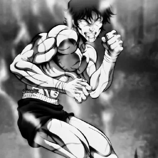 Sticker Fighter Baki icons : @whydoomed - 6