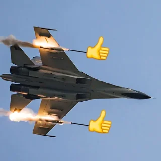 Sticker FighterJet @polipope - 1