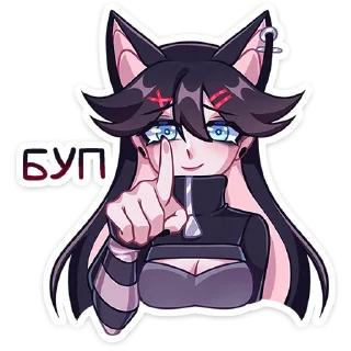 Sticker Финд @Nyasticks - 4