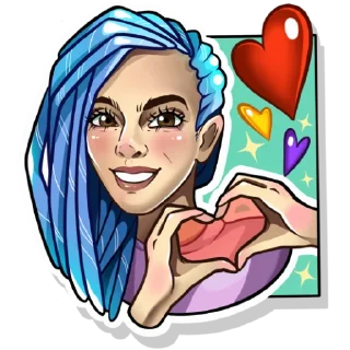 Sticker Fingersgun - 5