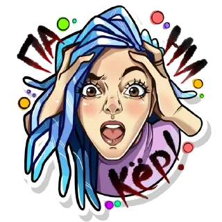 Sticker Fingersgun - 1