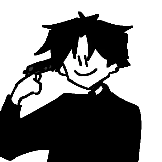 Sticker Гуль котик🌹 - 11