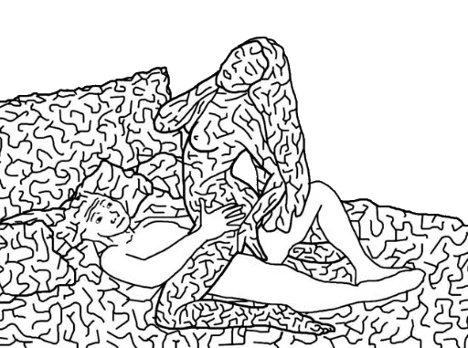 искусство эскиз рисование