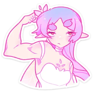 Стикер Физи @Nyasticks - 6