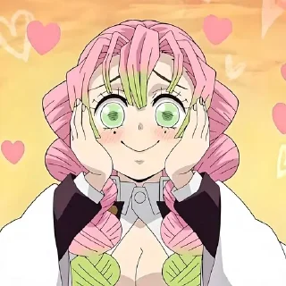 Sticker Мицури Канроджи @anime_stickerr - 7