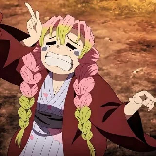 Sticker Мицури Канроджи @anime_stickerr - 6