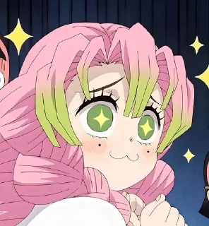 Sticker Мицури Канроджи @anime_stickerr - 2