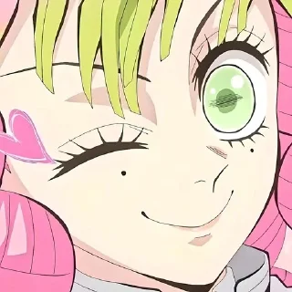 Sticker Мицури Канроджи @anime_stickerr - 8