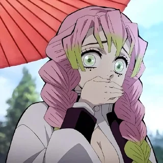 Sticker Мицури Канроджи @anime_stickerr - 10