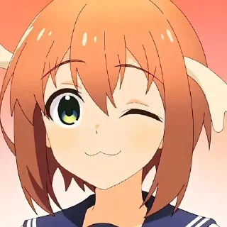 Стикер Олениха Нокотан @anime_sticks - 9