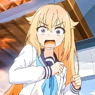 Стикер Олениха Нокотан @anime_sticks - 3