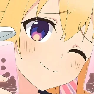 Стикер Олениха Нокотан @anime_sticks - 10