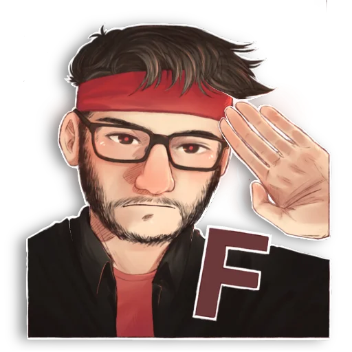 Sticker Flackjk chort👺 - 10