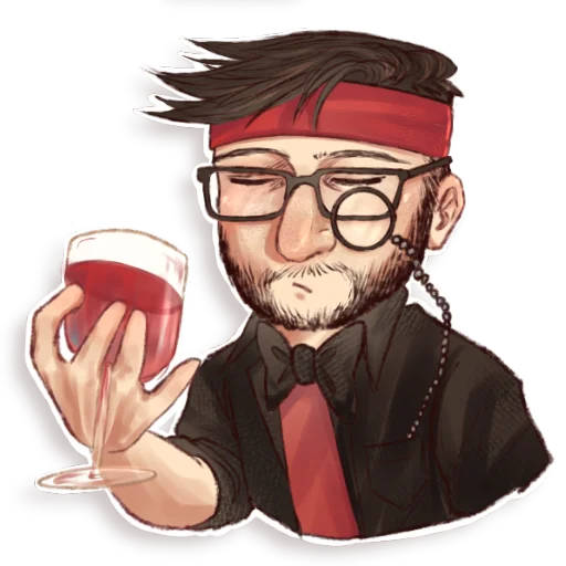 Sticker Flackjk chort👺 - 9