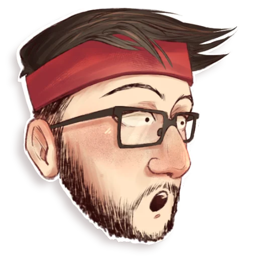 Sticker Flackjk chort👺 - 8