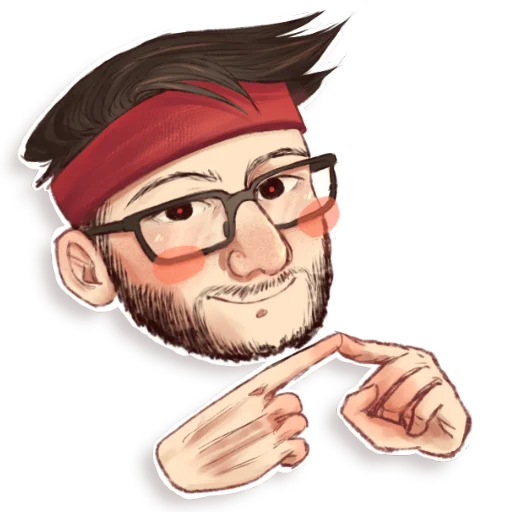 Sticker Flackjk chort👺 - 7