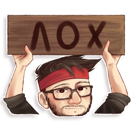 Sticker Flackjk chort👺 - 4