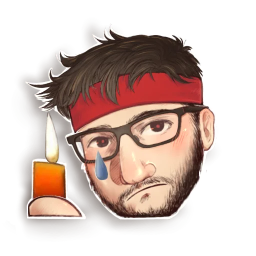 Sticker Flackjk chort👺 - 0