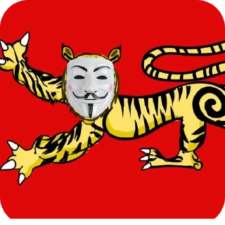 Стикер Флаги от оранджа хета и флауи - 1