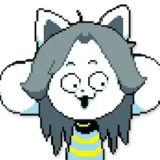 Sticker ᴛᴇᴍᴍʏ ʙʏ : : @stickers_undertale - 11