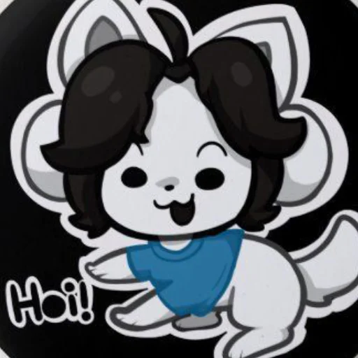 Sticker ᴛᴇᴍᴍʏ ʙʏ : : @stickers_undertale - 6