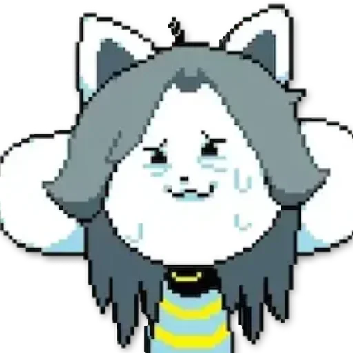 Sticker ᴛᴇᴍᴍʏ ʙʏ : : @stickers_undertale - 0