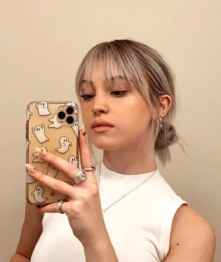 person wall human face