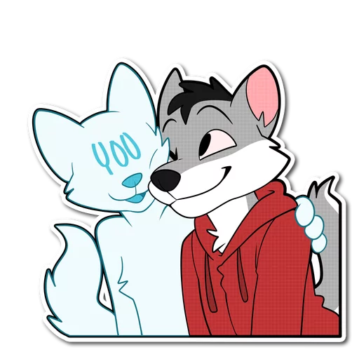 Стикер Flare Winterwolf - 10