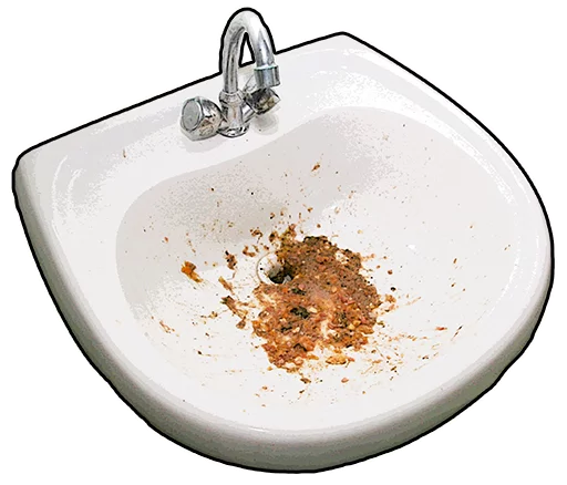 bathroom sink plumbing fixture