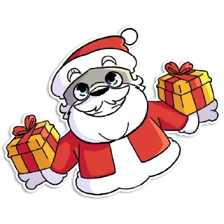 Стикер Новогодний Flazin - 1