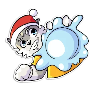 Стикер Новогодний Flazin - 6