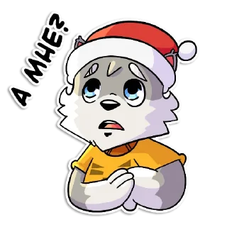 Стикер Новогодний Flazin - 11