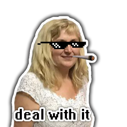 human face glasses clothing