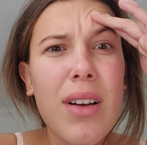 person human face skin