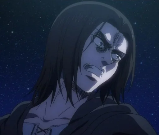 Sticker Эрен очень сильно зол 2.0 :: @fStikBot - 11