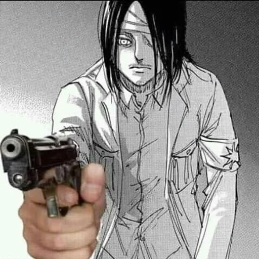 Sticker Эрен очень сильно зол 2.0 :: @fStikBot - 7