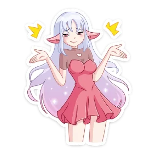 Стикер Флоренс @Nyasticks - 6