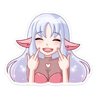 Стикер Флоренс @Nyasticks - 5